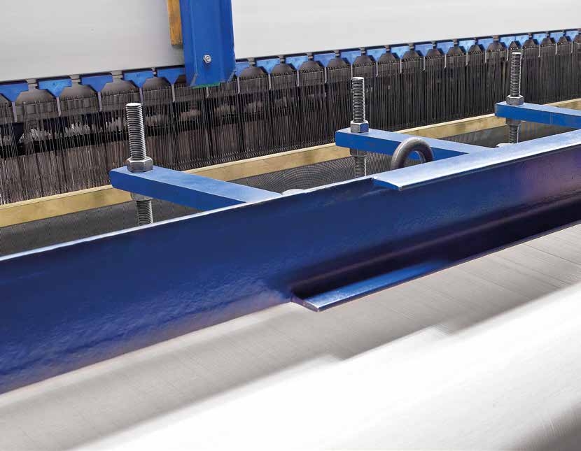 Industrial CNC rapier loom manufacturing precision stainless steel wire mesh