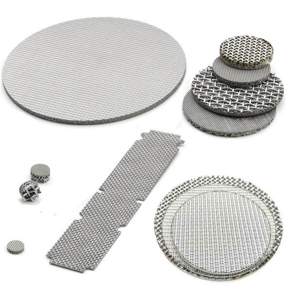Precision 5-layer sintered stainless steel wire mesh macro cross-section