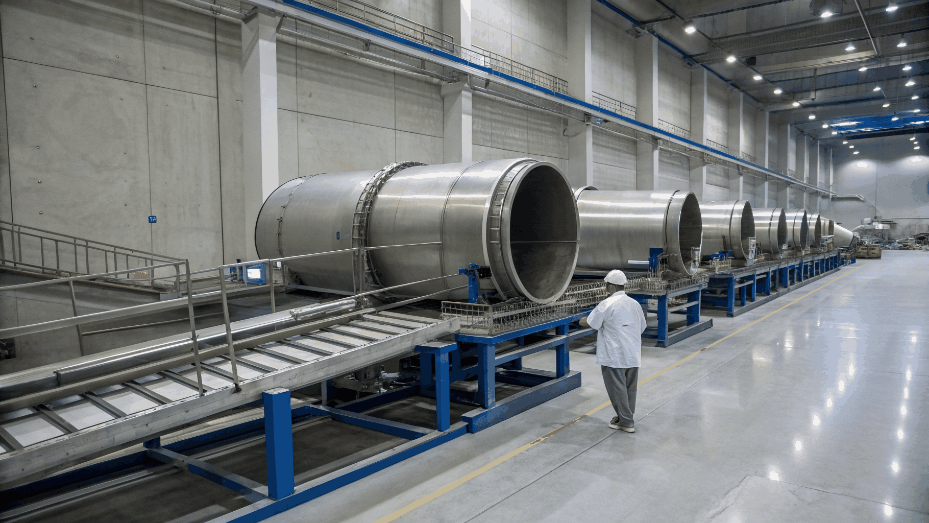 Circumferential slot wedge wire cylindrical screen for rotary trommel separation