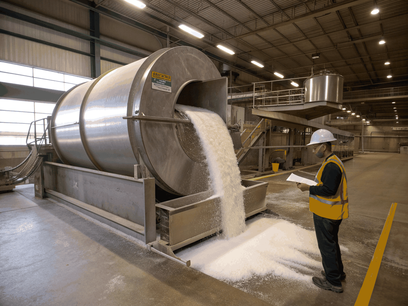 Cane juice and bagasse separation