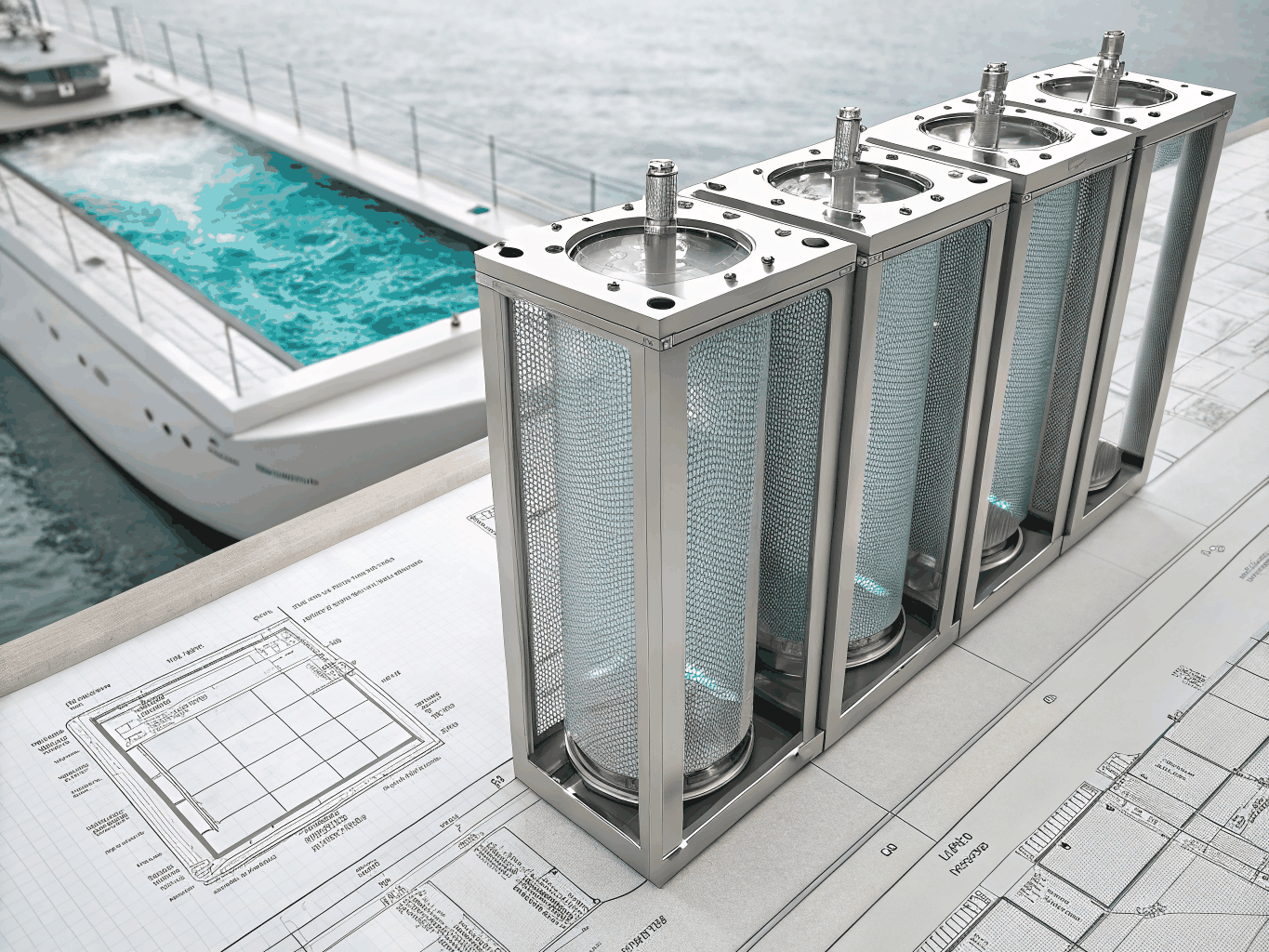 Municipal and industrial intake screening