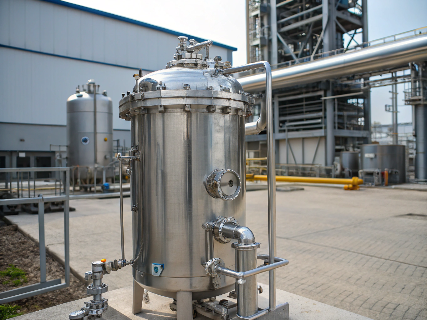 Custom fabricated stainless steel filter cylinders and discs