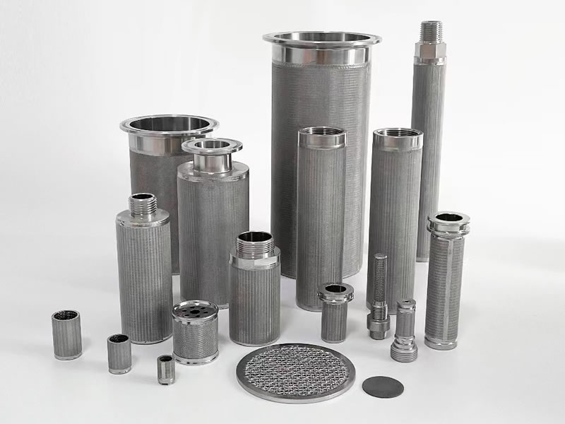 Custom engineered non-standard sintered wire mesh configuration