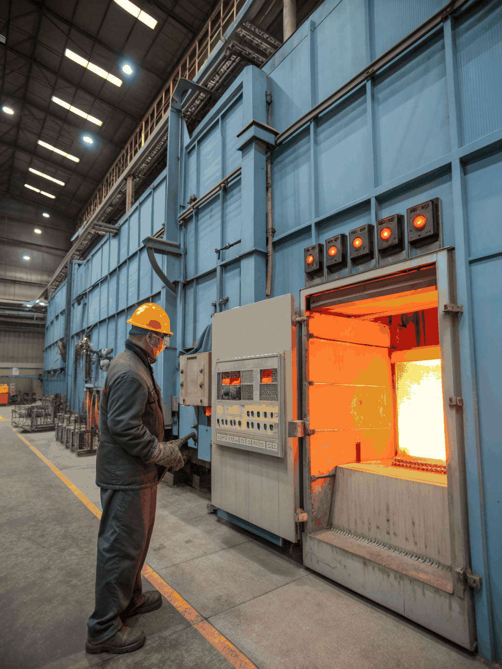 Industrial high-temperature vacuum sintering furnace for diffusion-bonded wire mesh