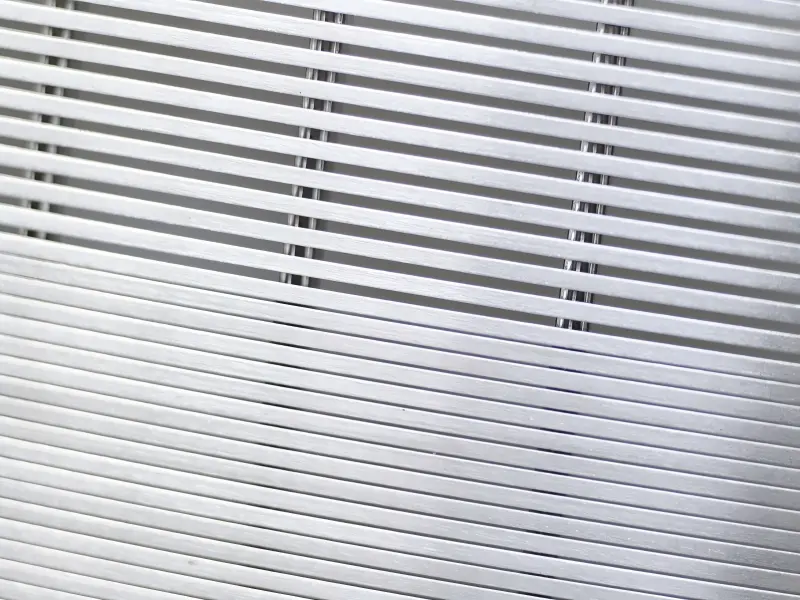 Precision stainless steel continuous slot wedge wire screen element