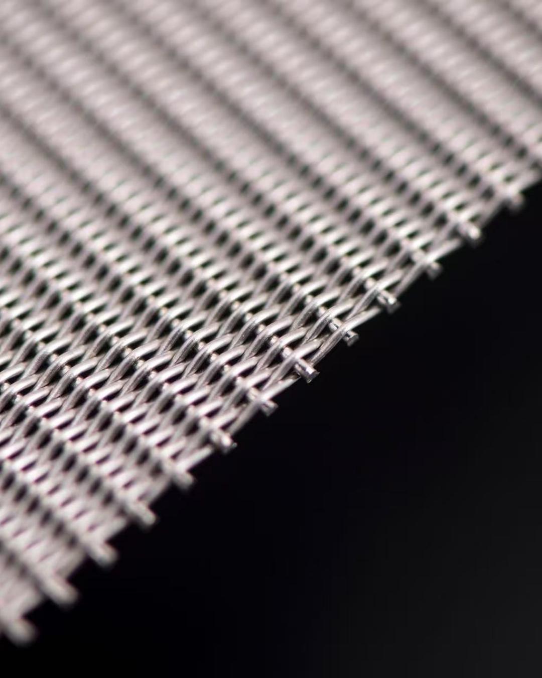 Industrial stainless steel woven wire mesh and filtration media